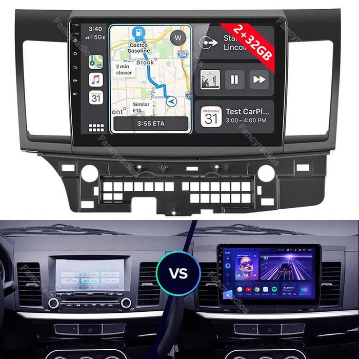 Мултимедия за Mitsubishi Lancer EX Андроид Двоен дин Навигация Android