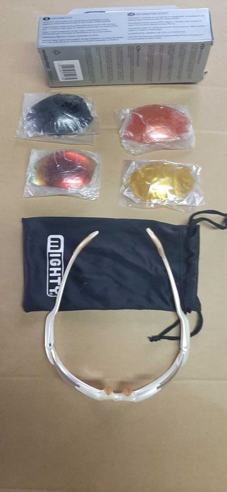 Ochelari Mighty Rayon G4 rama alba-5 lei transportul