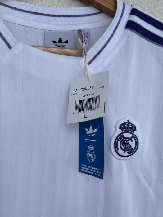 Tricou Adidas Originals Real Madrid Icon – Mărimea L