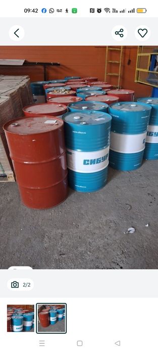 Бочки металлические