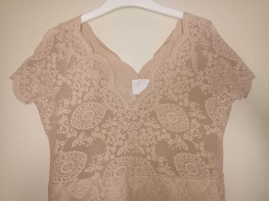 Rochie, eleganta pt ocazii/birou/petreceri, transparenta, mar.S/M(38).