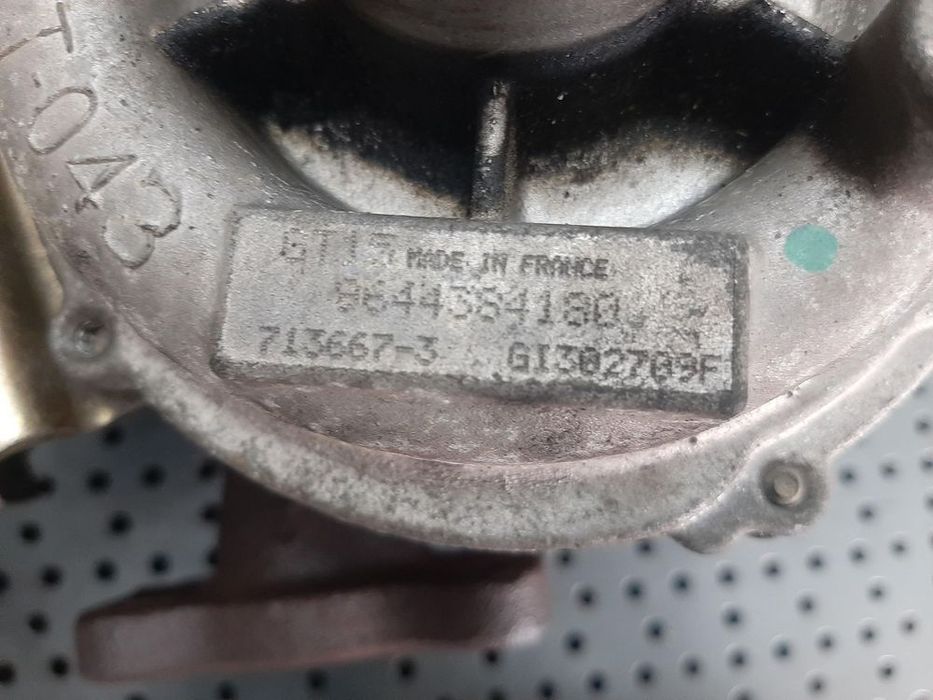 Turbina 2.0 hdi rhw citroen c4 peugeot 807 peugeot 806 expert fiat ulysse scudo citroen 9644384180