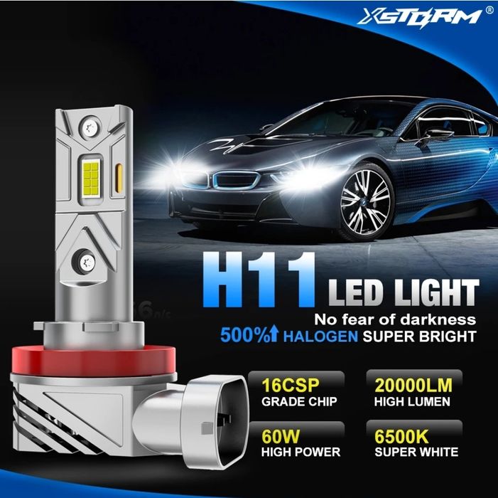 Най яките  led CSP лед крушки H1 H4 H7 H11 HB3 HB4 T10 С5(автомобил)