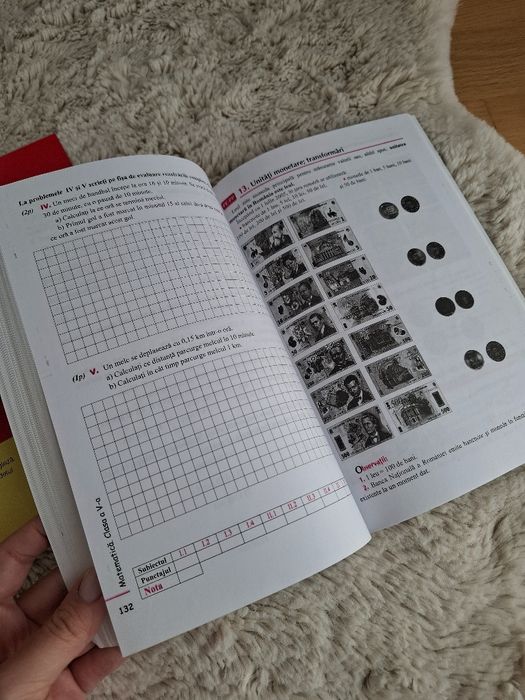 Culegere matematica clasa a 5-a +CADOU culegere engleză