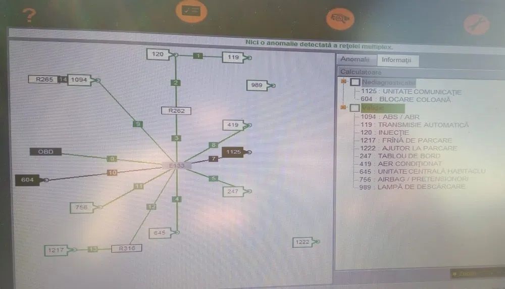 Diagnoza Dacia, Renault,Citroen,Honda,Hyundai,Toyota,Jeep,Volvo,Nissan