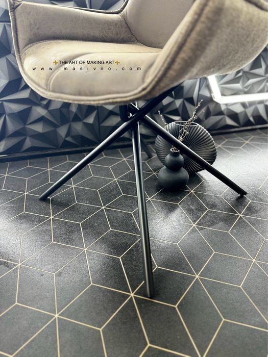 Трапезен стол от естествено дърво | Дървен стол