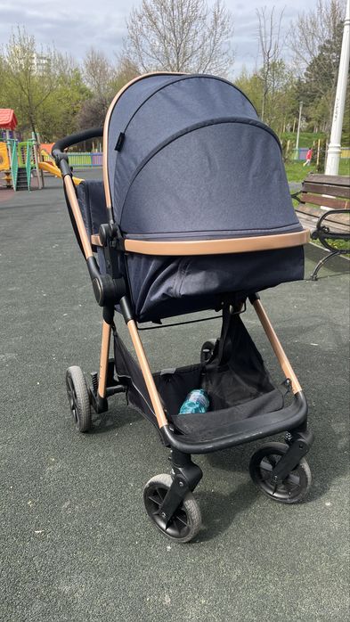 Vand carucior, 2 in 1 , Blue, stare foarte buna, ridicare personala Bucuresti.