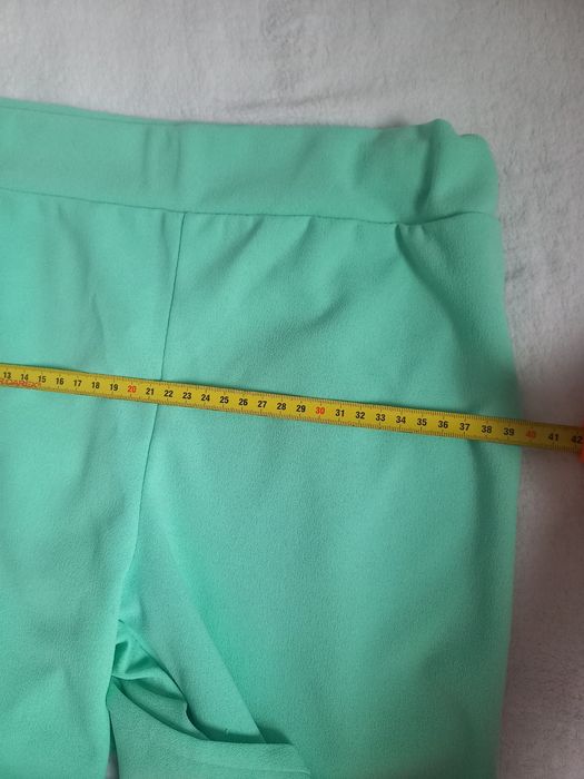 Pantaloni dama verde menta