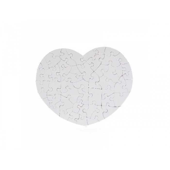 Puzzle magnetic inimioară, A4