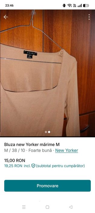 Bluza dama New Yorker mărime M