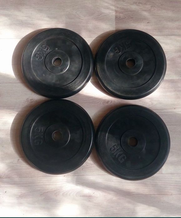 Блины прорезиновые по 5кг- 6шт