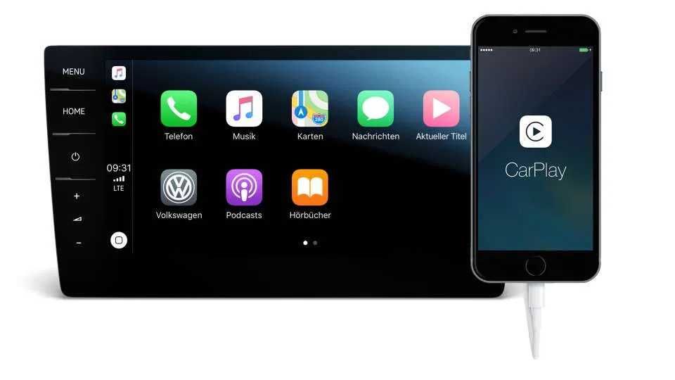 Activare CarPlay Android Auto Audi A6 VW Passat Golf Waze AppConnect