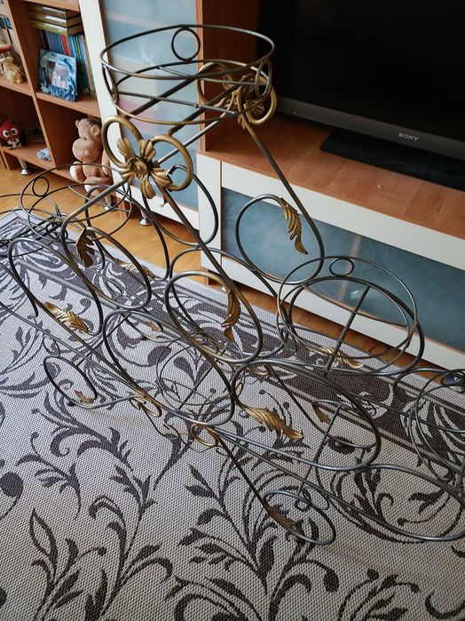 Полка для цветов,кованая