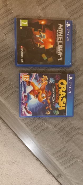 Crash  и Minecraft за PS 4