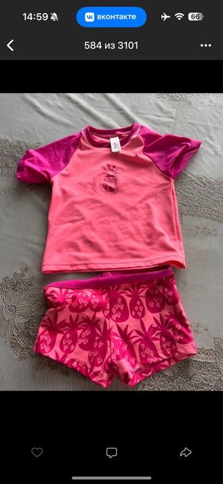 для девочки 3-8 лет платья шорты майки