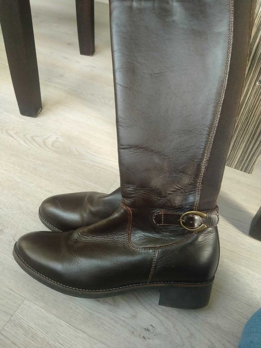 Дамски кожени ботуши  Грация