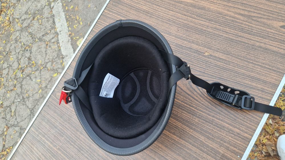 Casca Motocicleta Unisex Vintage ZOMBIES RACING, ca noua, marime M