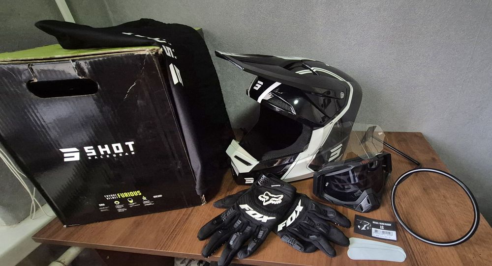 Кроссовый шлем SHOT original