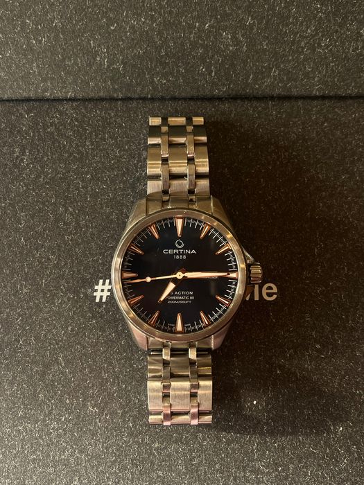 Швейцарски часовник Certina с гаранция
