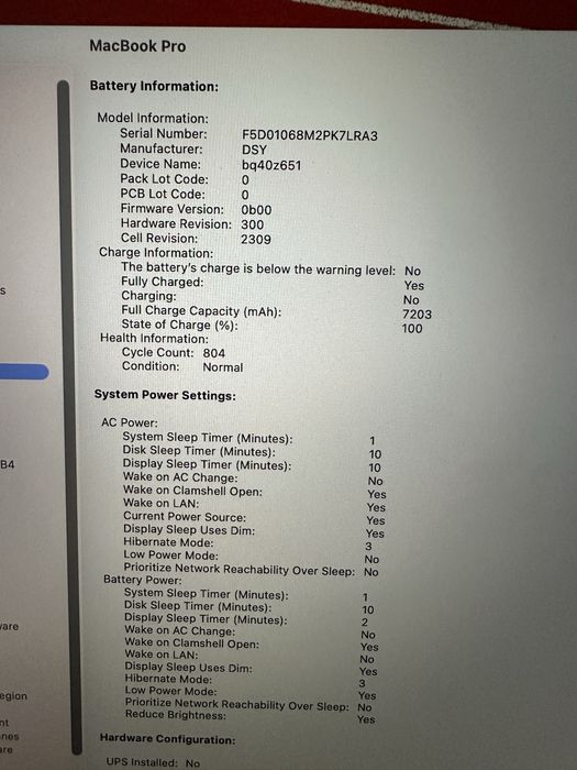 Macbook Pro 16 A2141