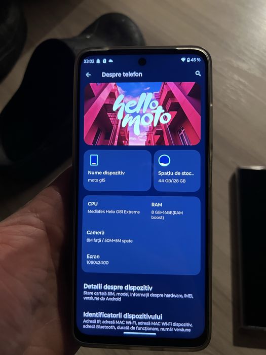 Motorola moto g15 ca nou