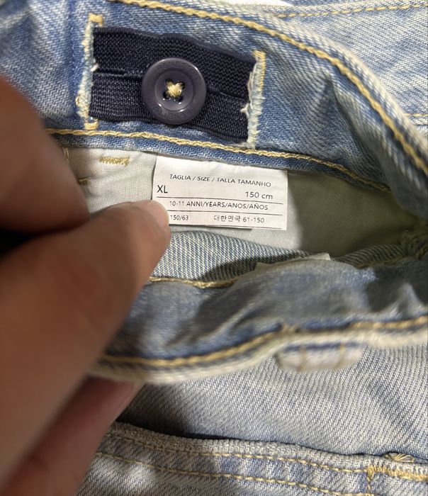 Нови детски дънки benetton