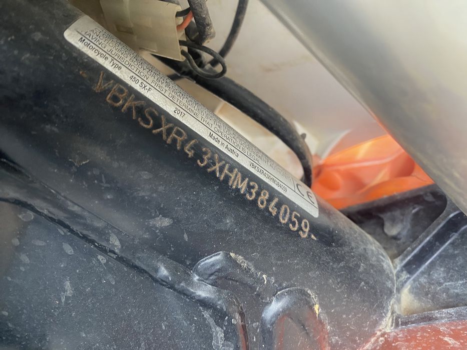 Ктм 450 2017 кросов