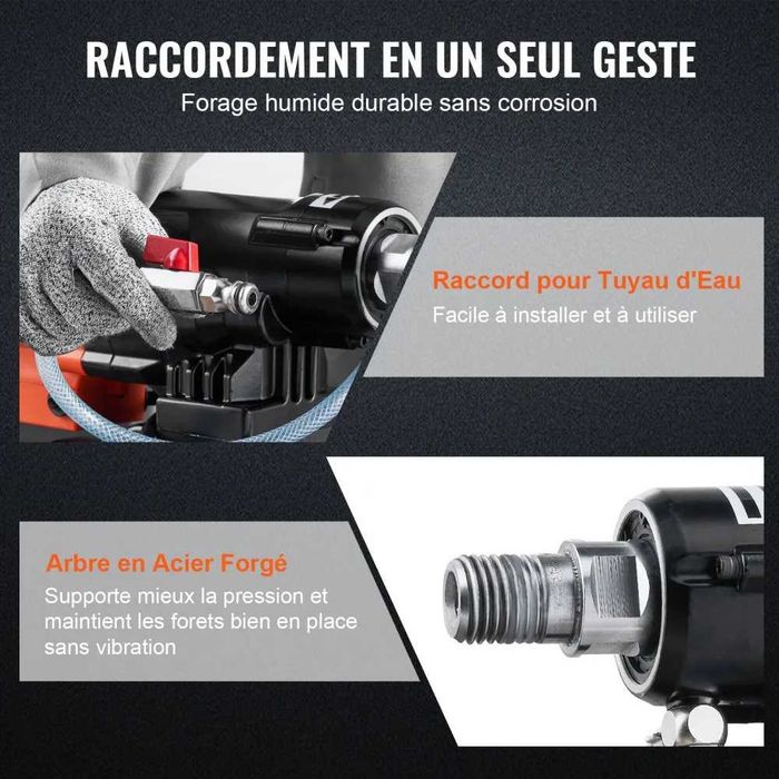 Kit Mașină de Carotat Profesională Ø230 mm | 2 Carote Incluse | 2.880 Lei + TVA