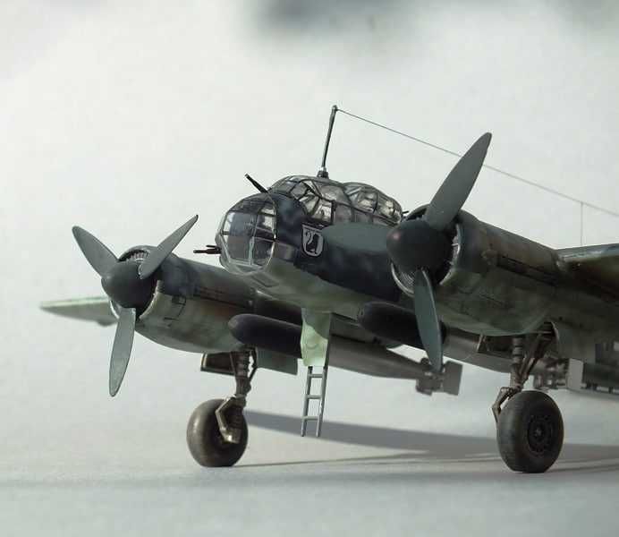 Сборная модель самолета Юнкерс Ju 88 А-17 (1/72 Italeri)