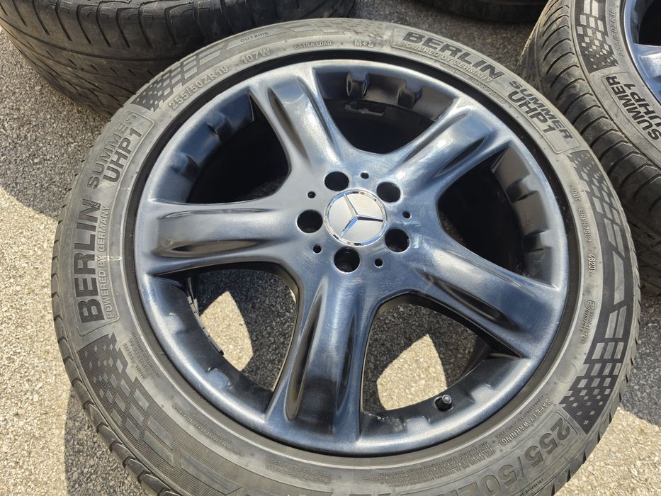 5х112/19 с гуми Mercedes ML W164 W166 GL X164 Спорт пакет 5x112/19 Мерцедес МЛ В164 ГЛХ164