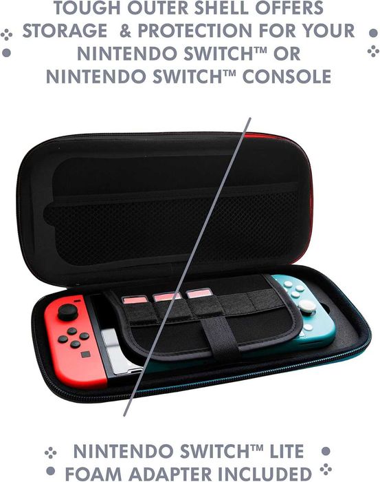 Геймърски слушалки кабел за зареждане кейс калъф за Nintendo Switch