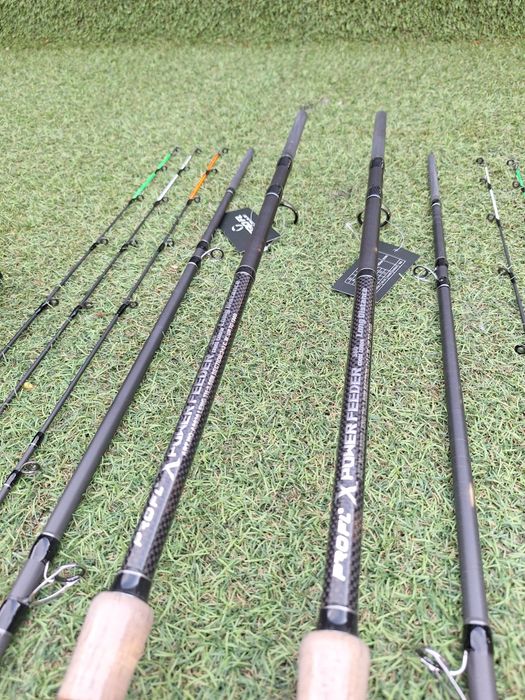 SET 2 Lansete PROFL X POWER FEEDER 3.60m 180g + 2 Mulinete FL Method