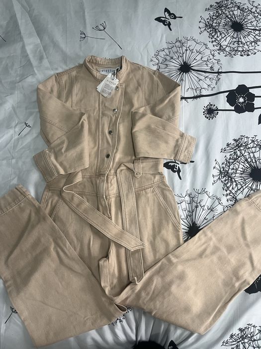 Дънков гащеризон  CLAUDIE PIERLOT нов закопчаване тик так