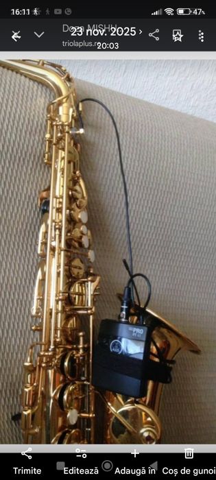 Doza saxofon Mishuyama