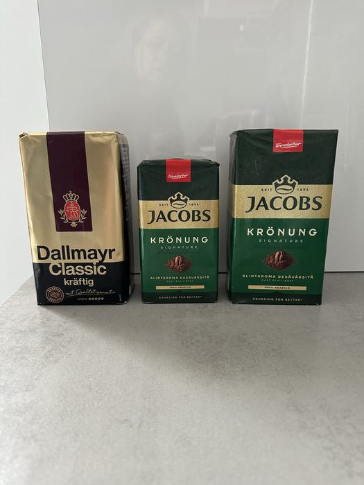 3 x cafea macinata Dallmayr+Jacobs