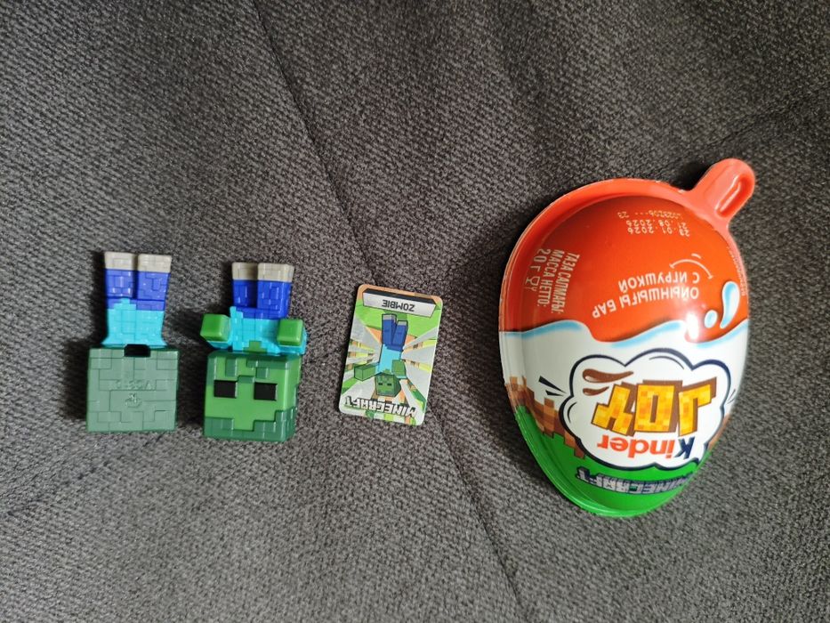 Фигурка киндер джой kinder joy Minecraft