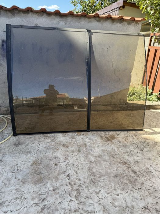 Навес/козирка от поликарбонат с алуминиева рамка – 1570х2060 мм