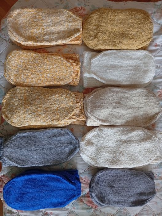 Продавам домашни чорапи и терлици