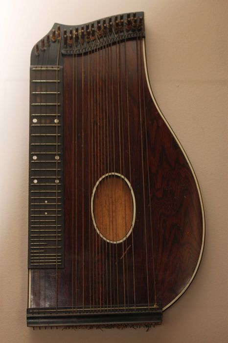 Старинен струнен инструмент AutoHarp / Цитра – 55 см