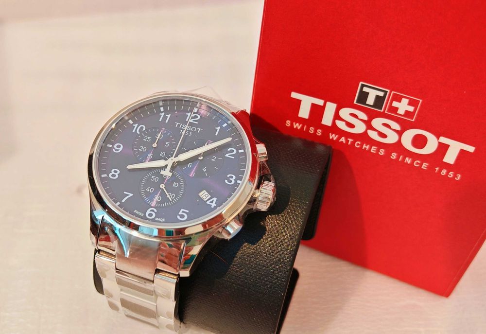 TISSOT CHRONO XL CLASSIC чисто нов часовник с кутия 100% оригинален
