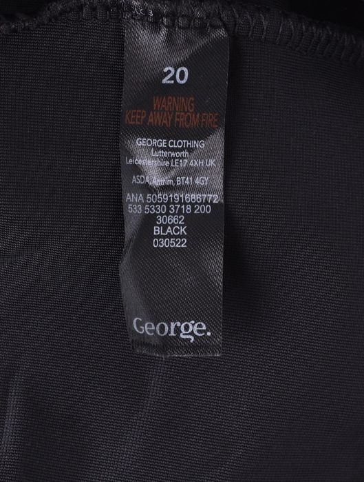 Rochie de catifea XL George