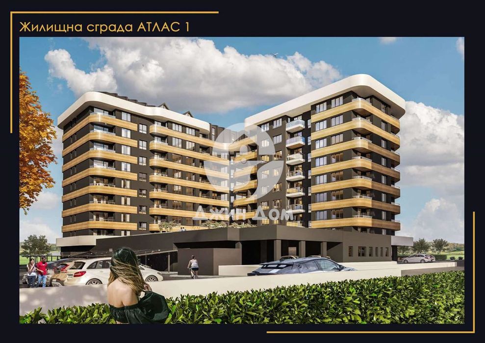 Продава се Едностаен апартамент в Бургас, Славейков - 38 кв.м за 1672 €/кв.м - Снимка #2
