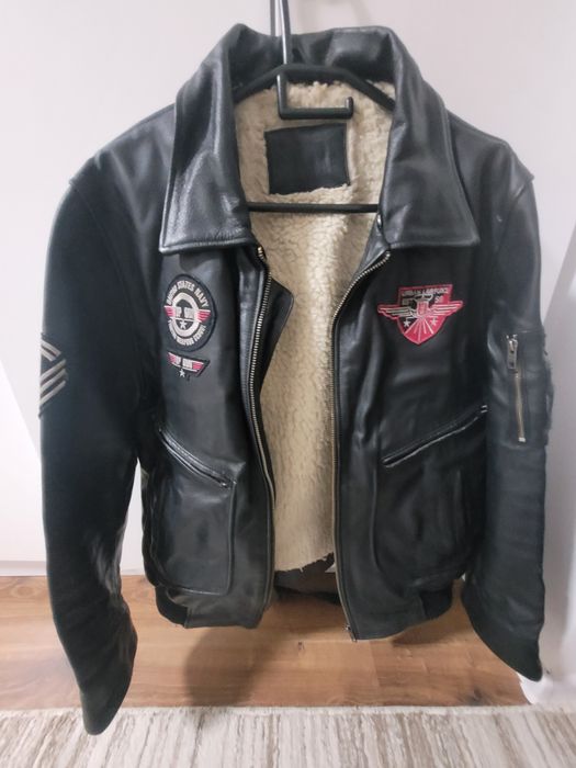 Мужская кожаная куртка