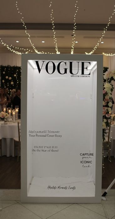 Inchiriez cabina foto Vogue stil revista | decor | photocorner