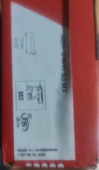 Cuie hilti X-P 17 B3 MX