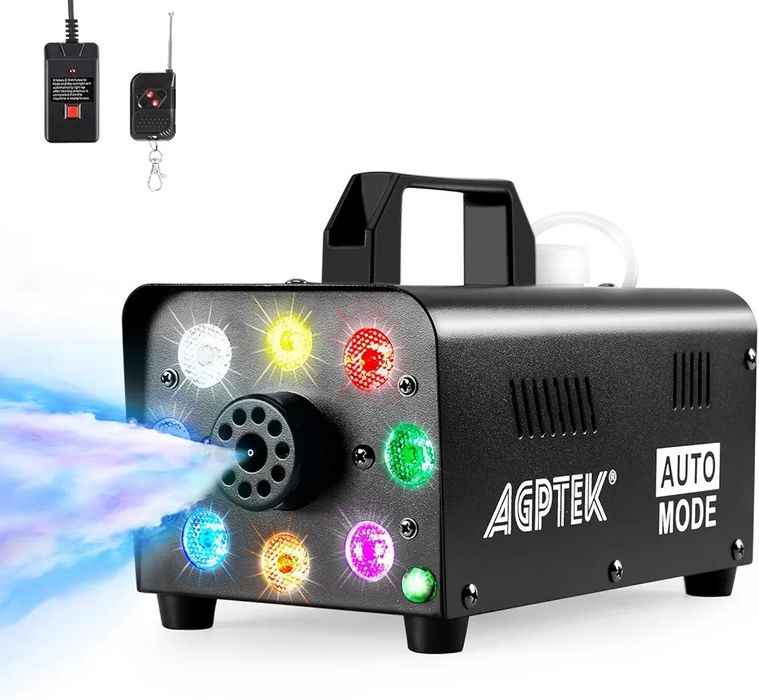 Генератор на дим (машина за дим) с RGB LED осветление