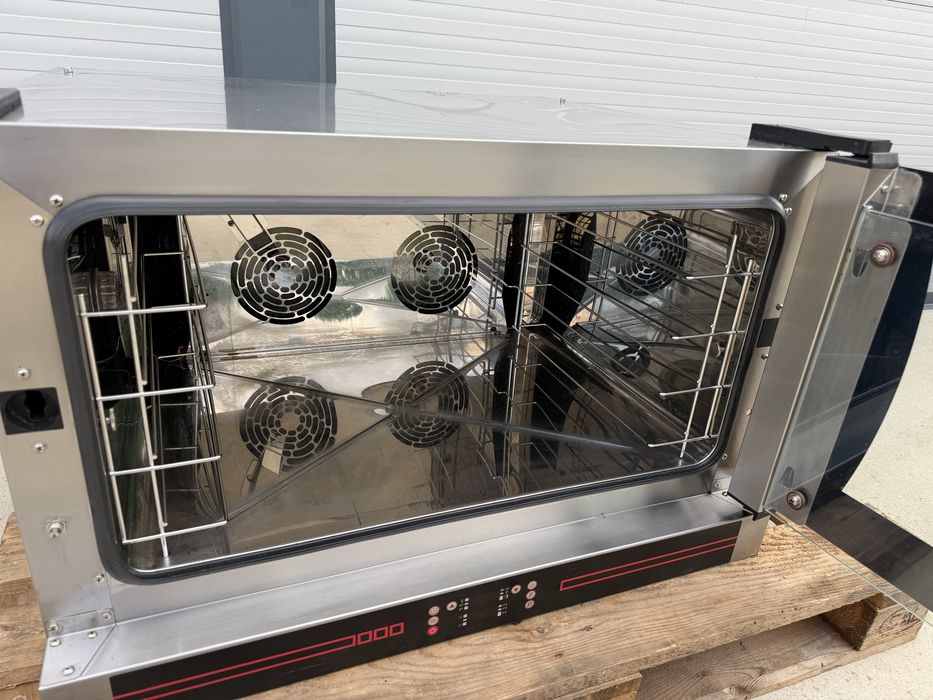 Cuptor patiserie Pro - convectie si abur - Best For Italia - 4 tavi 60 x 40 - digital - 380V - 6.5 kw