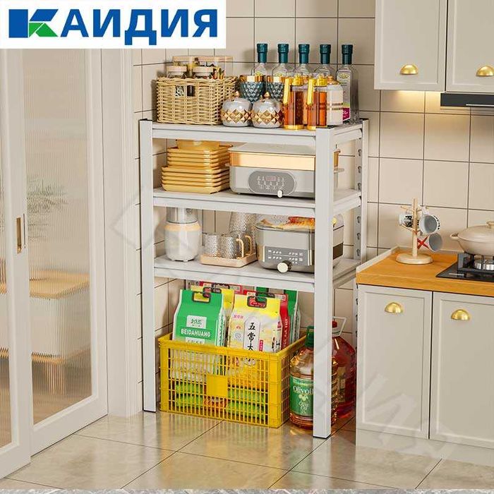 Стеллаж / Полка для хранения / Железная полка для кухни /Oshxona mebel