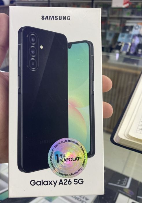 Srochna telefon sotiladi Samsung a26 qora ishlatilgan xolati zor: 1 650 000 so’m