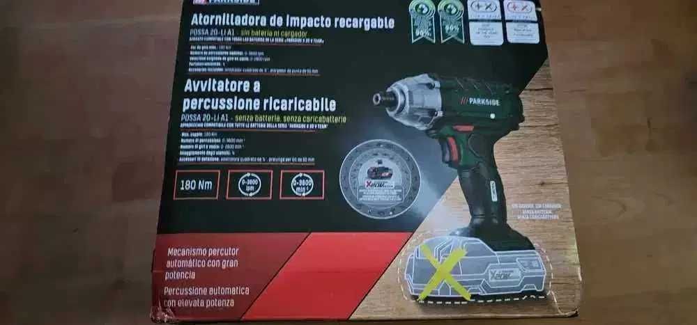 bormasina filetanta impact 20v PDSSA A1 Parkside  noua